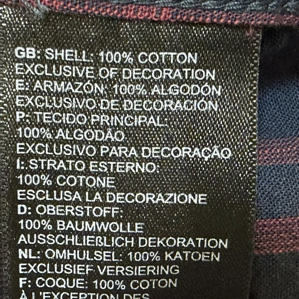 The North Face Button Front Shirt Mens Size XL Dark Blue Red Plaid Short Sleeve